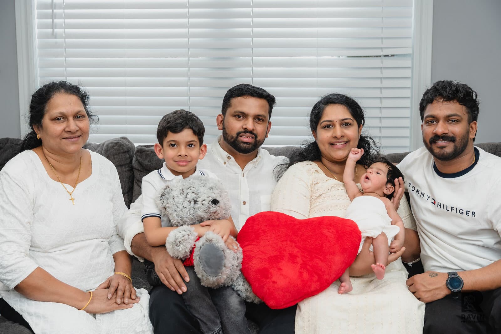 Newborn family portrait in Halifax, Nova Scotia